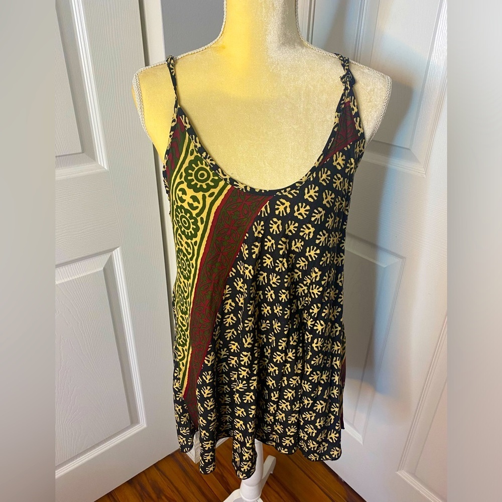 NWT Tank with BOHO print